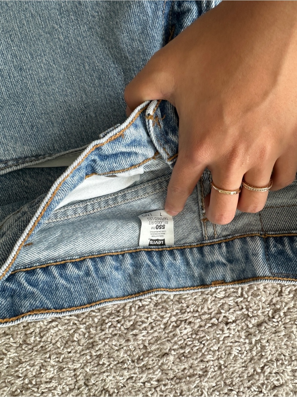 Vintage levi’s 550 jeans - Picture 3 of 6